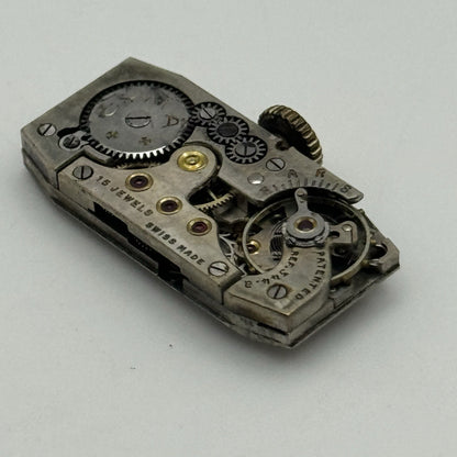 12.2mm Ladies Cyma Ref 344.a Manual Wind 15 Jewels Swiss Watch Movement PARTS