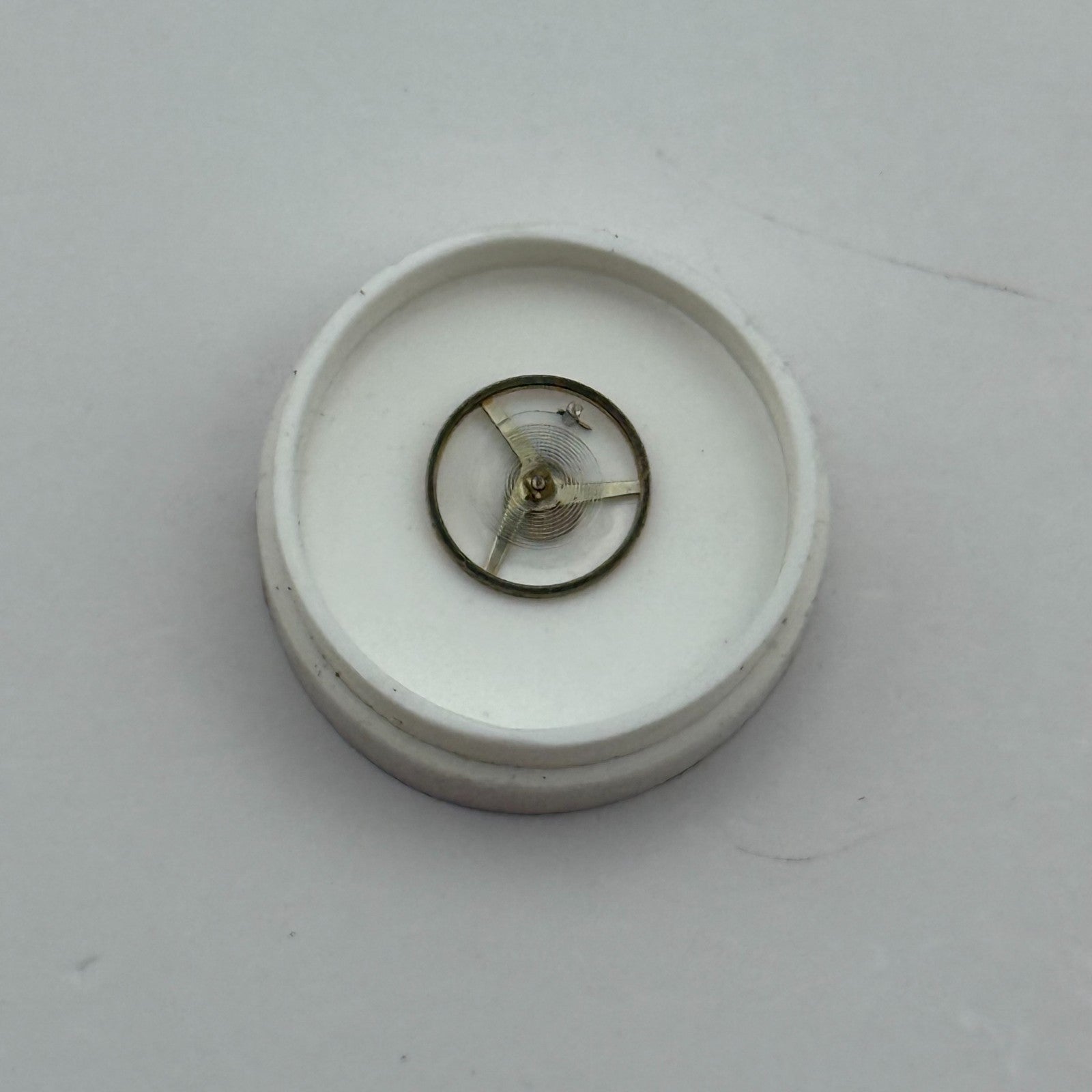 ST 69 Balance Wheel Complete And Spring 6 3/4-8''' 1155 Watch Movement Parts NOS