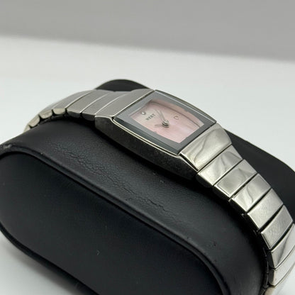Ladies Next Quartz Watch ICW Pink Dial Steel Expandable Strap 20mm Working