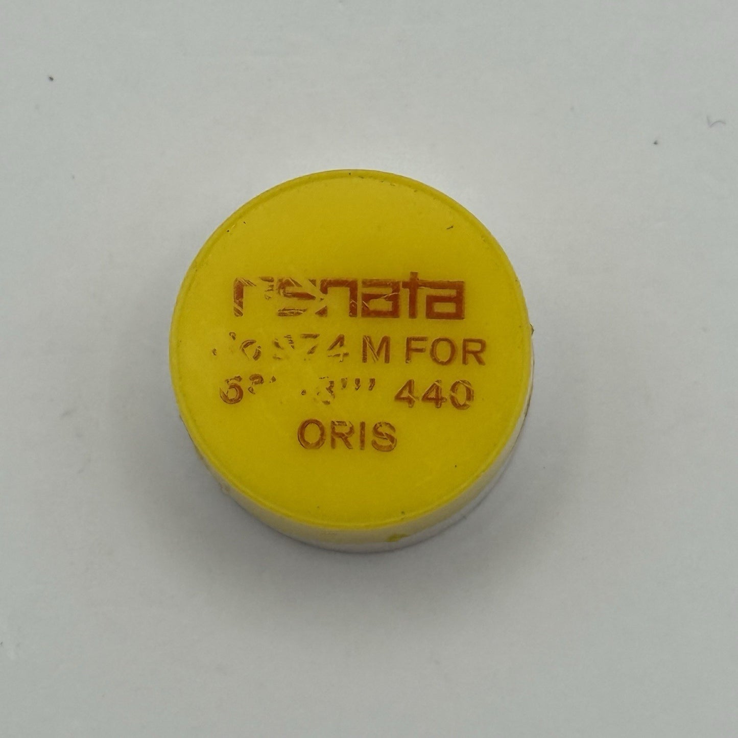 Oris 440 6 3/4 - 8''' Balance Wheel Complete And Spring Watch Movement Parts NOS