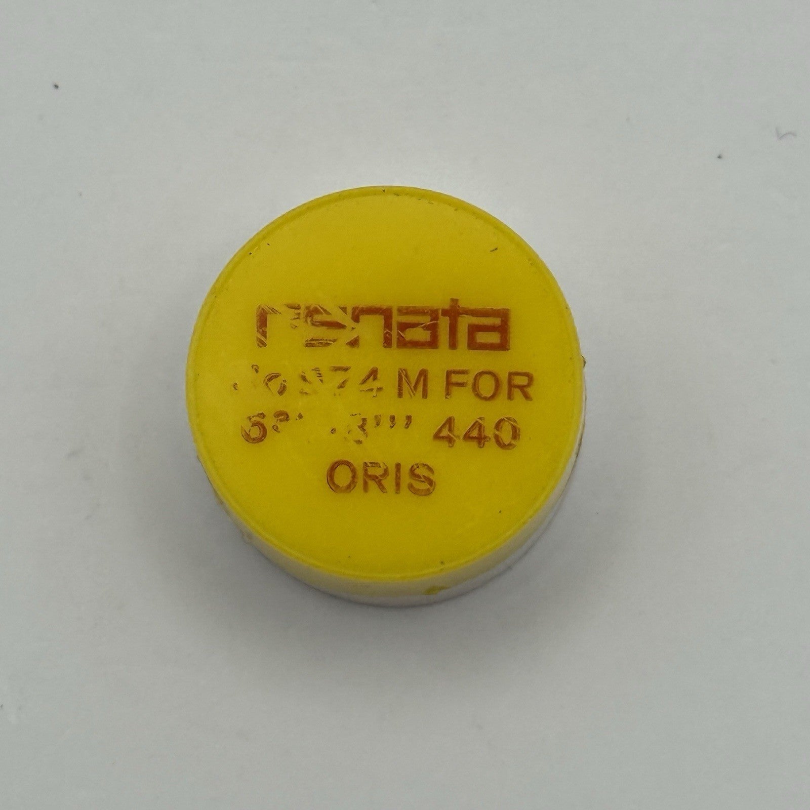 Oris 440 6 3/4 - 8''' Balance Wheel Complete And Spring Watch Movement Parts NOS