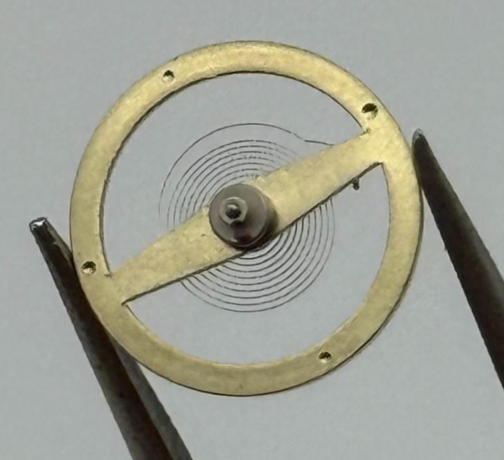 RL RAX 1013 1237 Balance Wheel Complete And Spring 1679 M Watch Movement Parts