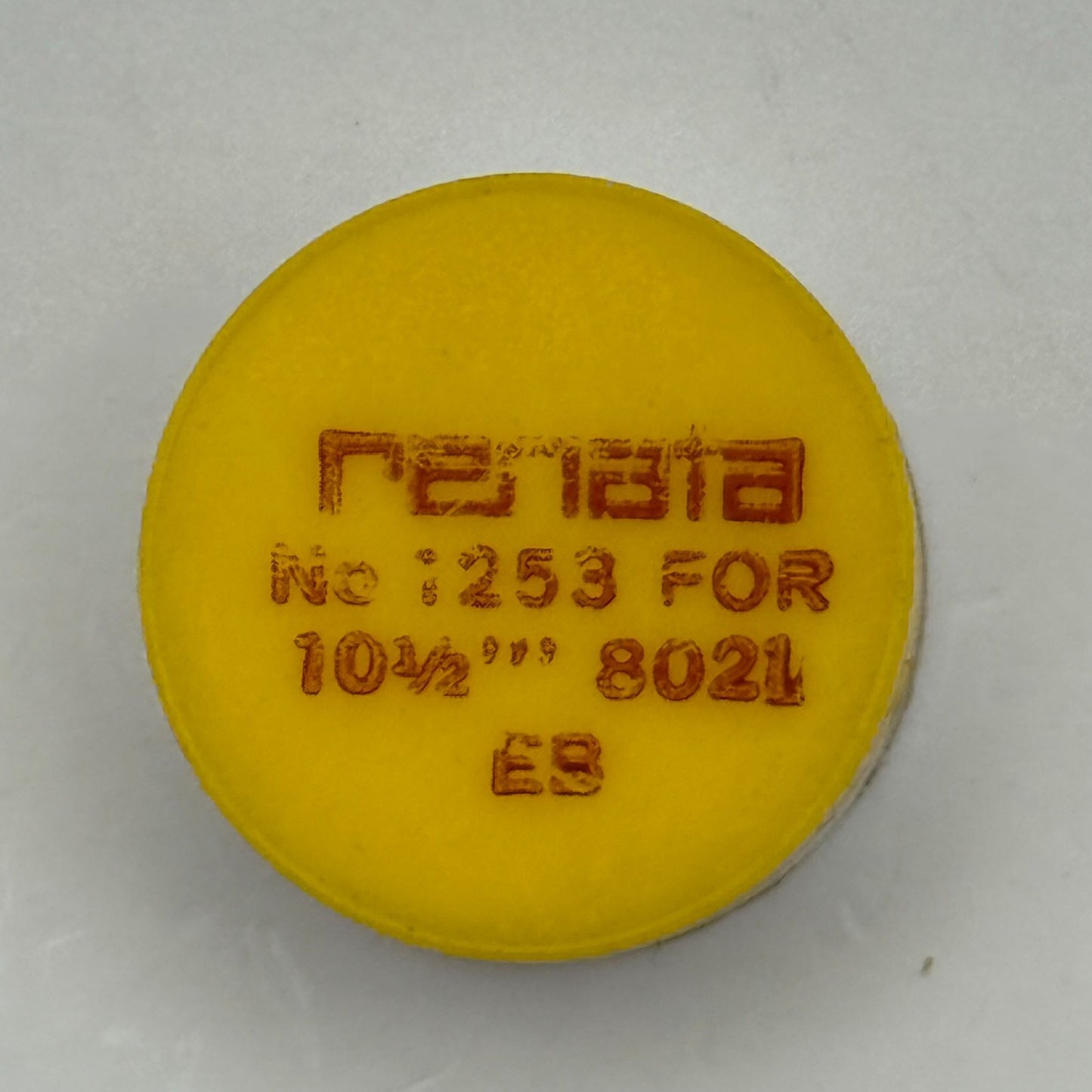 EB 8021 Balance Wheel Complete And Spring  10½’’’ 1253 Watch Movement Parts NOS