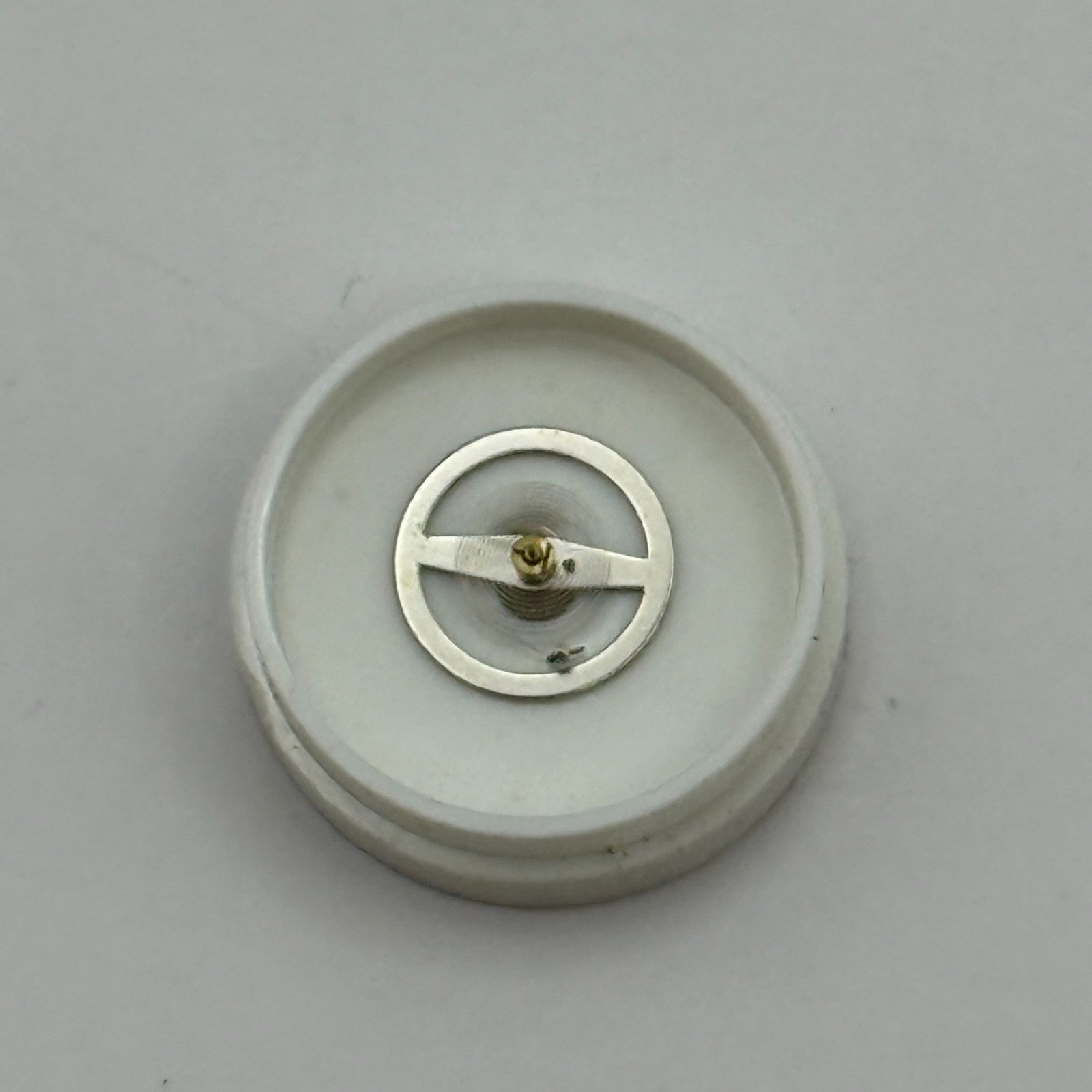 Lorsa 651 Balance Wheel Complete And Spring Simpla 612 Watch Movement Parts NOS