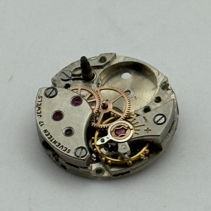13.5mm Ladies Piaget 6N Backwind 17 Jewels Vintage Watch Movement PARTS SPARES