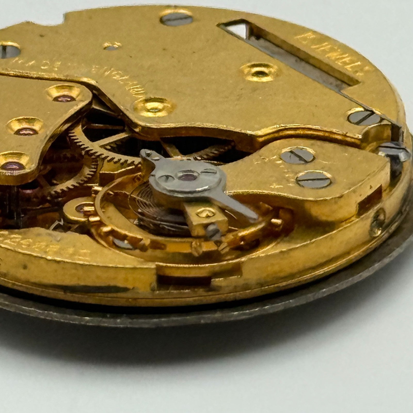 Smiths De Luxe 15 Jewels C268882 Watch Movement Manual Wind Vintage Parts 26.9mm