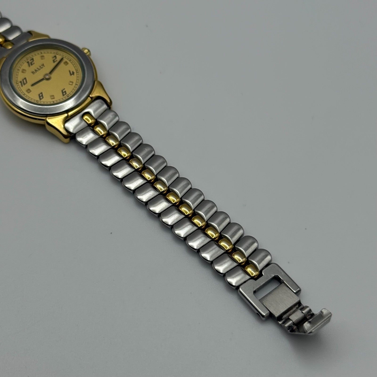 Bally Ladies Quartz Watch Two-Tone Bracelet Swiss 23mm PARTS REPAIR