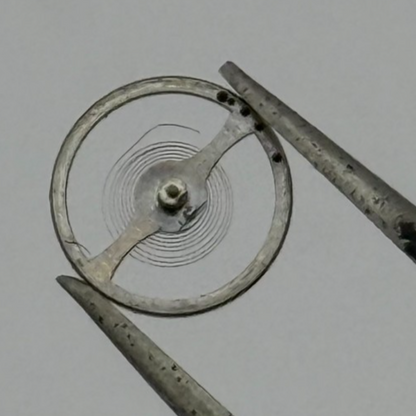 Oris 410 Balance Wheel Complete And Spring 5 1/4’’’ 330 M Watch Movement Parts
