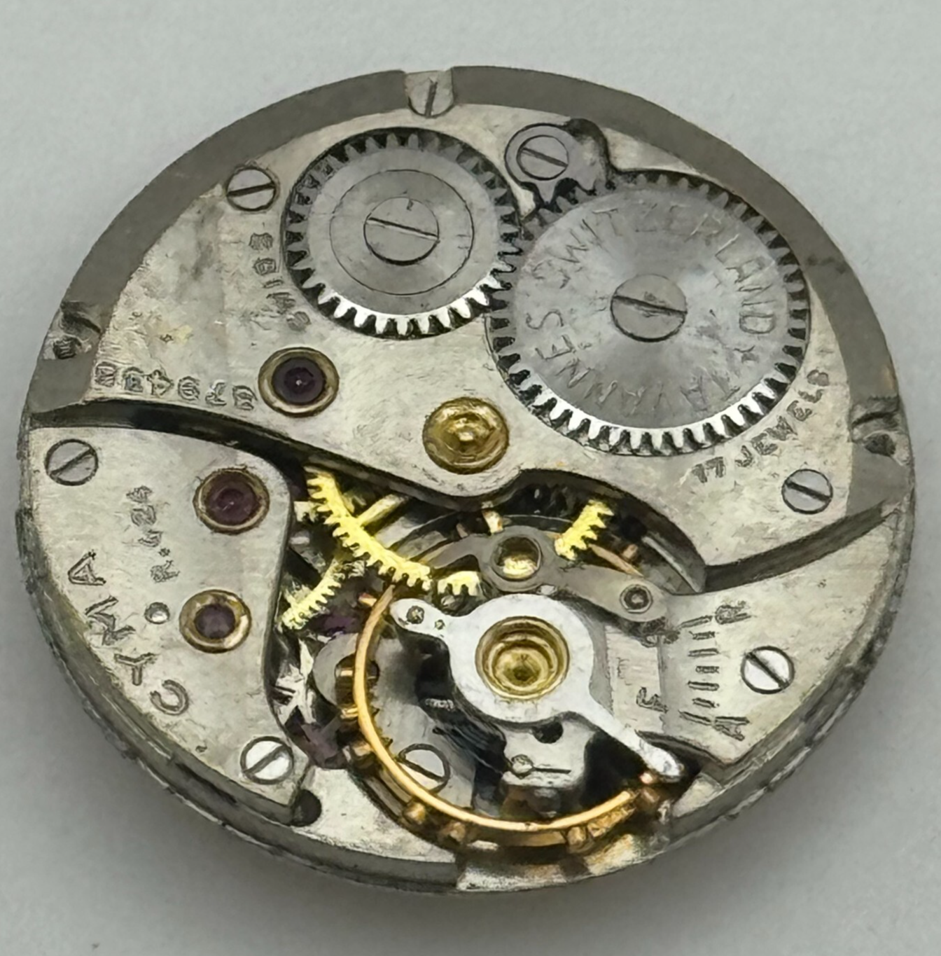 19.7mm Cyma R.424 Sub Seconds Manual Wind Watch Movement Swiss Vintage PARTS