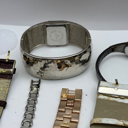 Bundle Of 16 Quartz Watches Job Lot Modern / Vintage Untested Parts / Repair