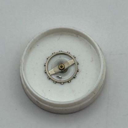 Brac 2051 Balance Wheel Complete And Spring 5¼’’’ 975 M Watch Movement Parts NOS