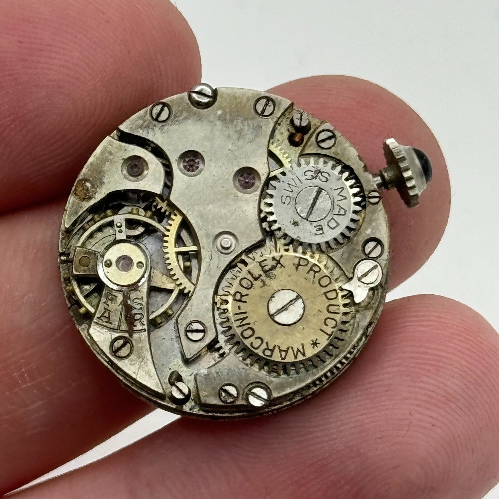 23.6mm Rare Unicorn Rolex Product Marconi Manual Wind Swiss Watch Movement PARTS