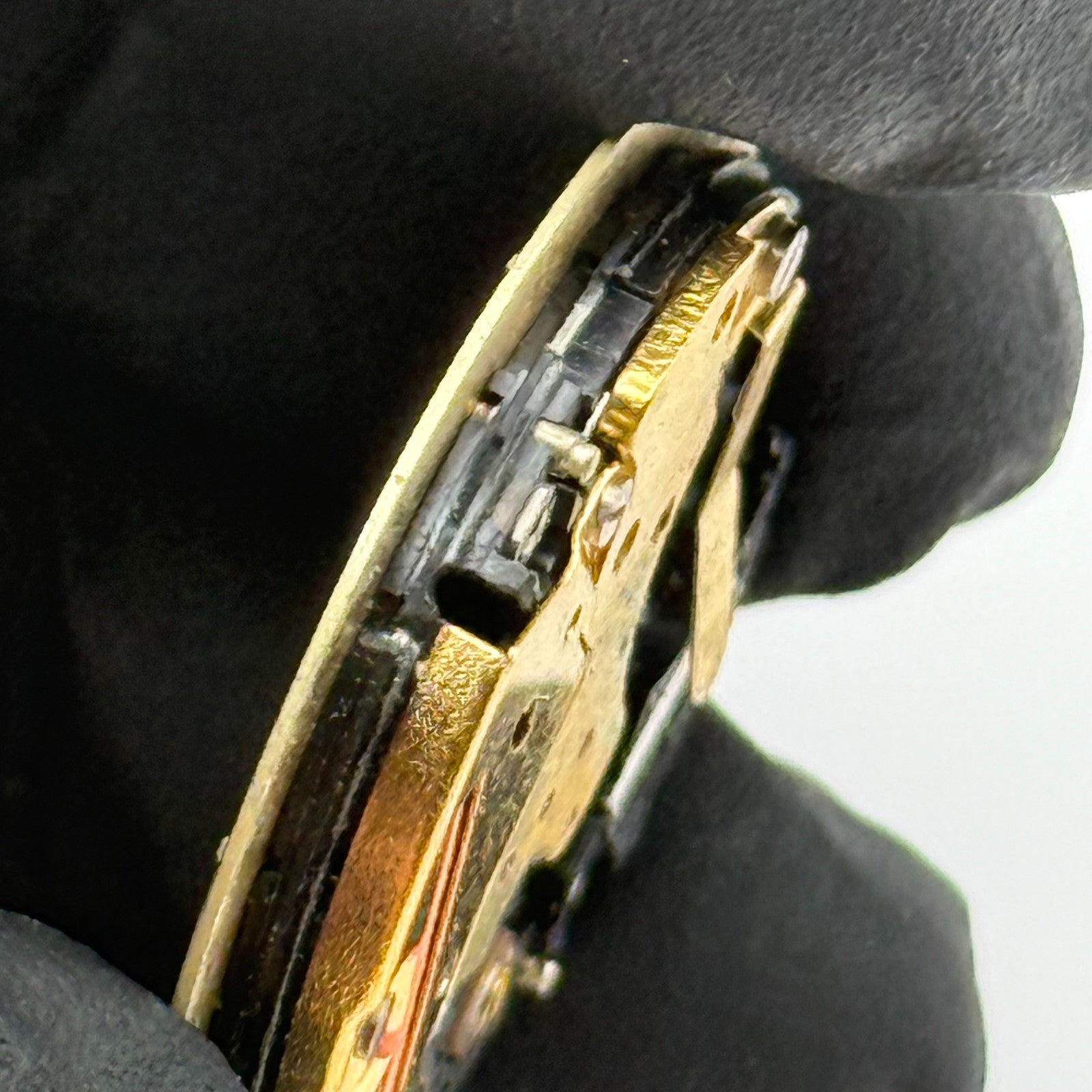 ESA ETA 944.111 Quartz Watch Movement Avia Date Vintage Swiss Parts Repair 26mm