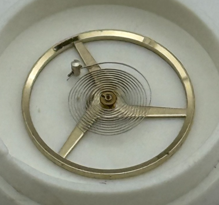 ETA 2750 2770 Balance Wheel Complete And Spring Ord + Inca  1737 M Watch Parts