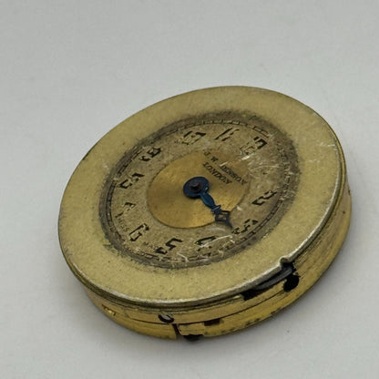 23.6mm J W Benson 15 Jewels Balance Ok Swiss Manual Wind Watch Movement PARTS