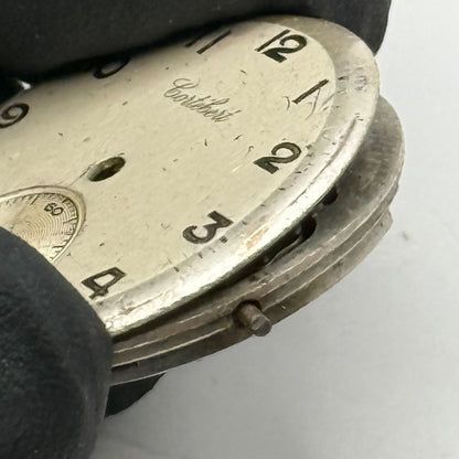 Cortebert Cal 665 Watch Movement 15 Jewels Sub Seconds Manual Wind Parts 25.3mm