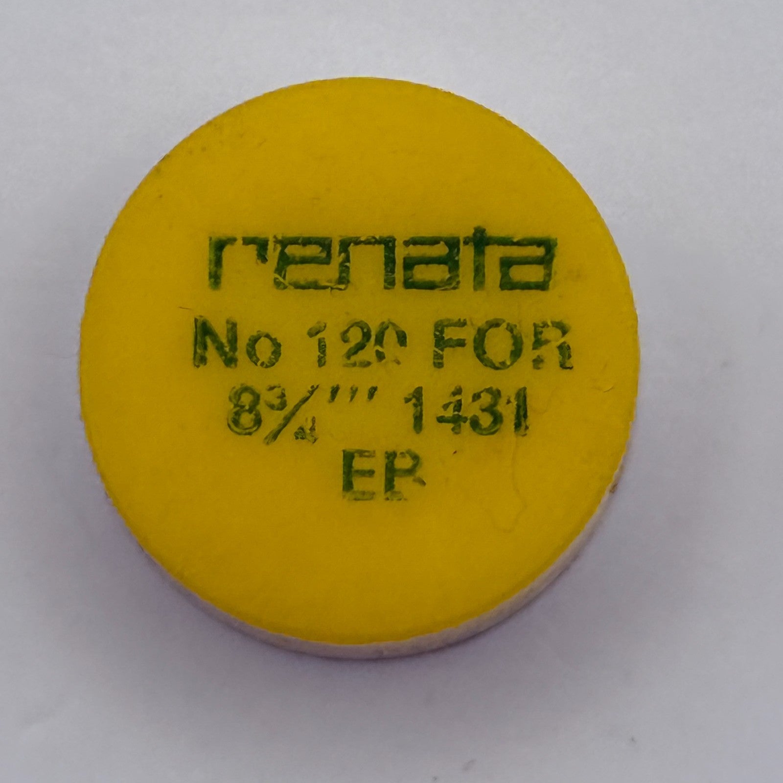 EB 1431 Balance Wheel Complete And Spring 8 3/4’’’ 120 Watch Movement Parts NOS