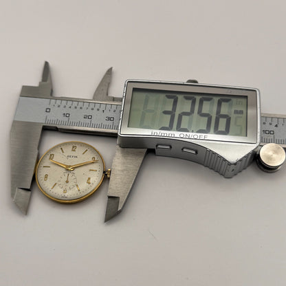 FHF 81 Watch Movement Running Hefik Manual Wind Vintage Swiss Parts 29.7mm