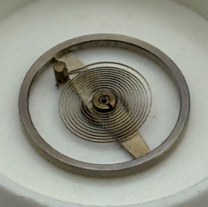 Oris 451 454 Balance Wheel Complete And Spring 333 M Watch Movement Parts NOS