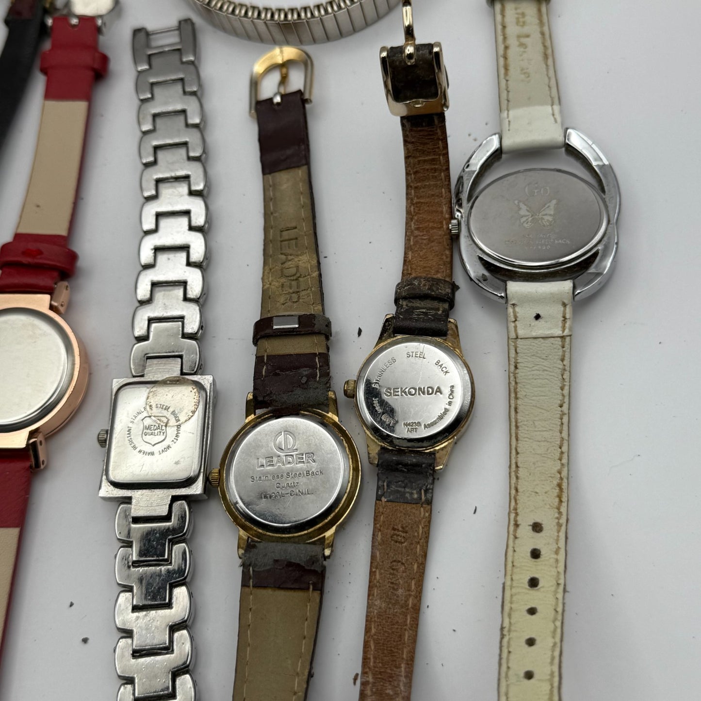 Bundle Of 15 Quartz Watches Job Lot Modern / Vintage Untested Parts / Repair