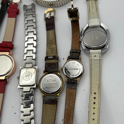 Bundle Of 15 Quartz Watches Job Lot Modern / Vintage Untested Parts / Repair