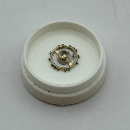 FEF 6600 Balance Wheel Complete And Spring  1181 M Watch Movement Parts NOS
