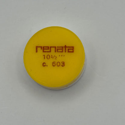 c.603 Balance Wheel Complete And Spring 10 1/2''' Watch Movement Parts NOS 