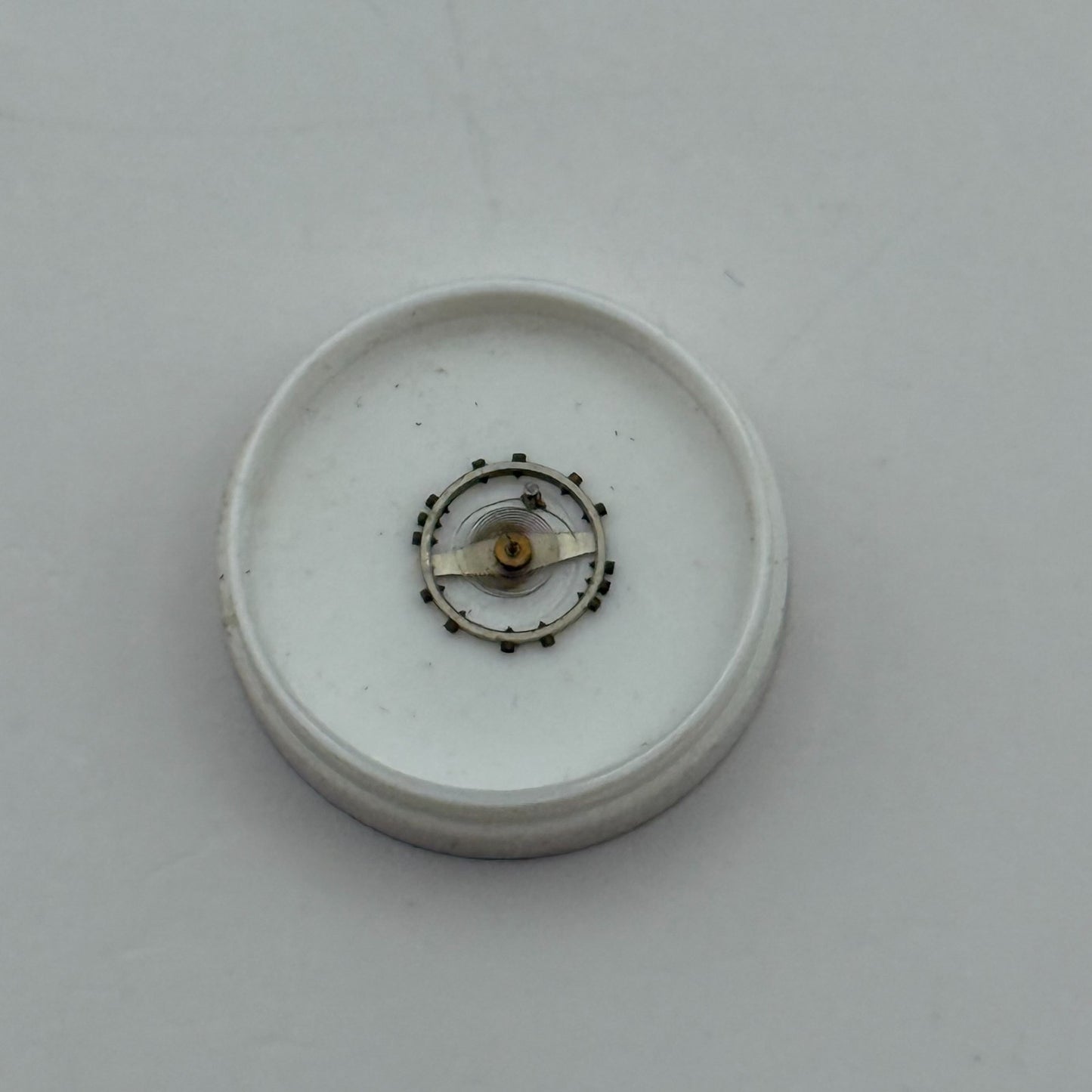 ETA 761 1201 Balance Wheel Complete And Spring 145 Watch Movement Parts NOS