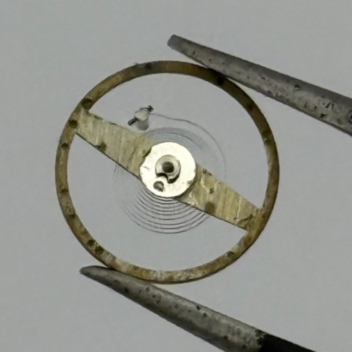 ST 69 Balance Wheel Complete And Spring 6 1/4–8’’’ 1155 Watch Movement Parts NOS
