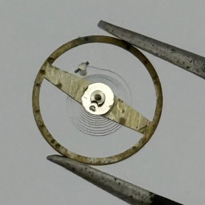 ST 69 Balance Wheel Complete And Spring 6 1/4–8’’’ 1155 Watch Movement Parts NOS
