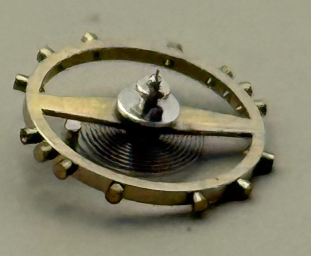 AS 415 Balance Wheel Complete And Spring 9¾’’’ Renata Watch Movement Parts NOS 