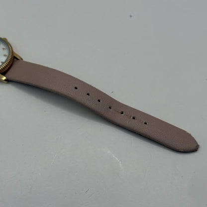 27mm Working Ladies Limit Mother Of Pearl Date Dial C-VJ22 Pink Quartz Watch