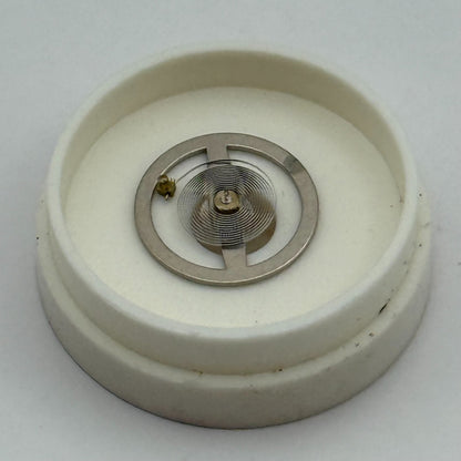 Cattin C66 Balance Wheel Complete And Spring  1551 M Watch Movement Parts NOS