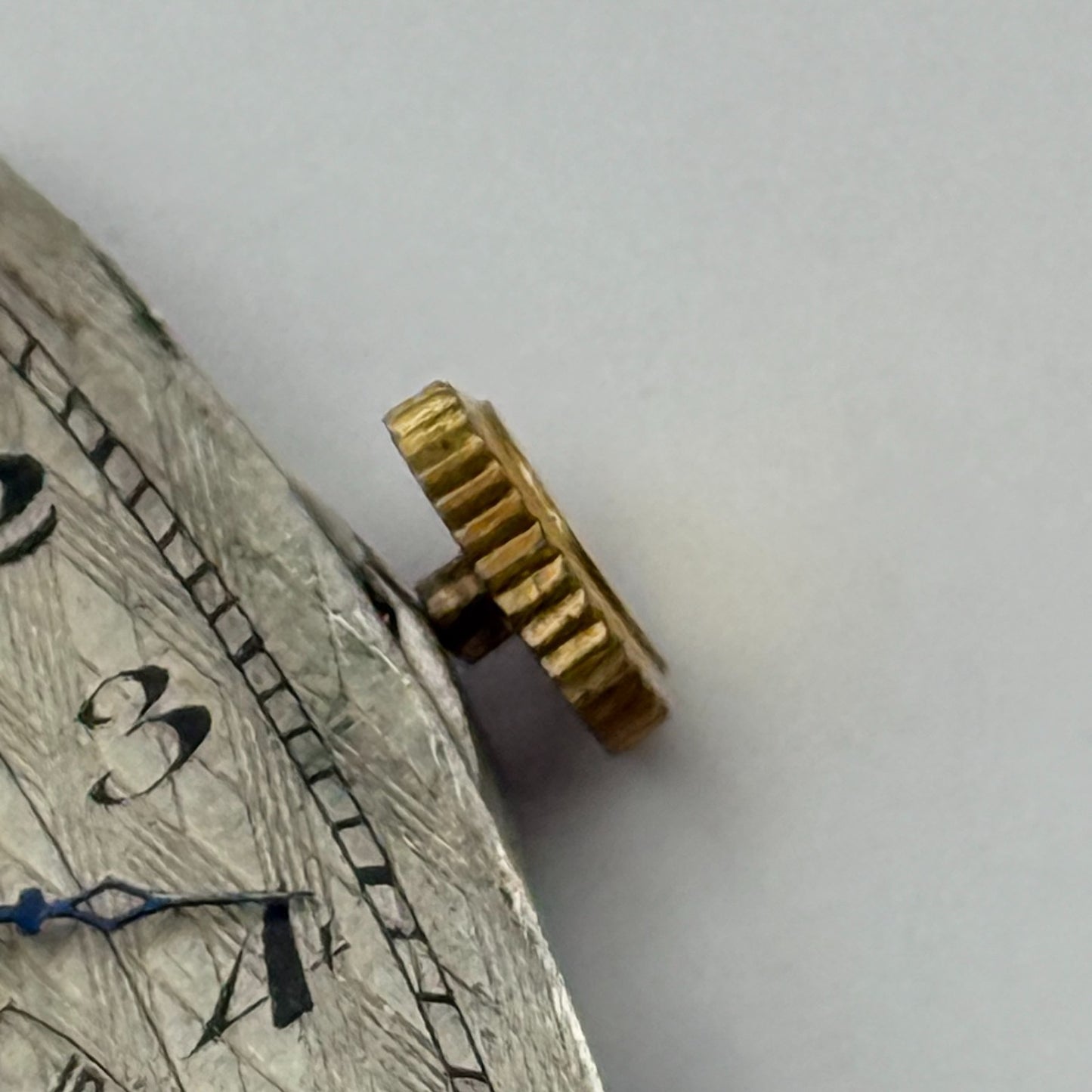 Art Deco 15 Jewels Swiss Sub Seconds Watch Movement Manual Wind Parts 19.6mm
