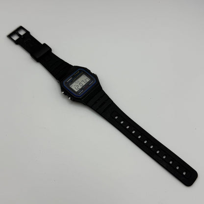 Casio Digital Watch F-91W 593 Alarm Chronograph Quartz 35mm Unisex Rubber Strap