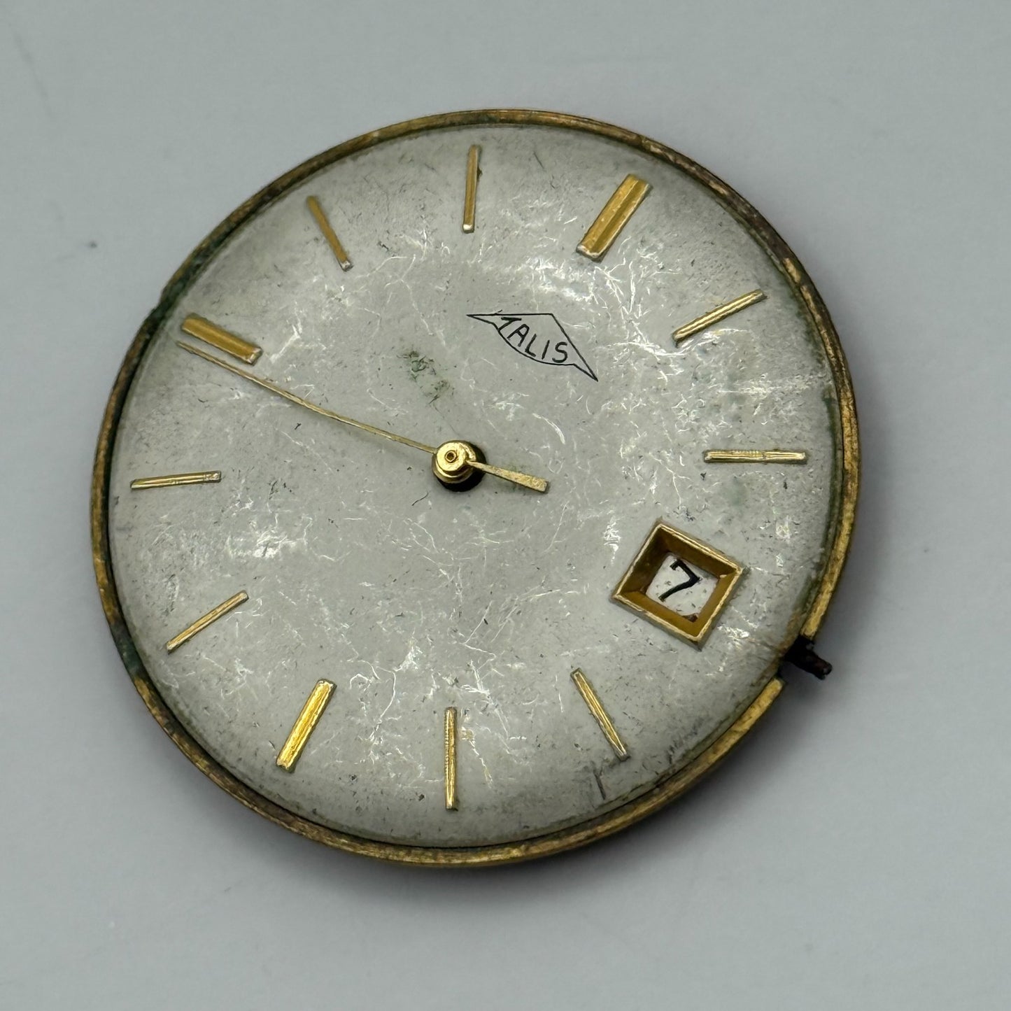 ETA 2408 Watch Movement Talis Manual Wind Vintage Swiss Parts Repair 30.9mm