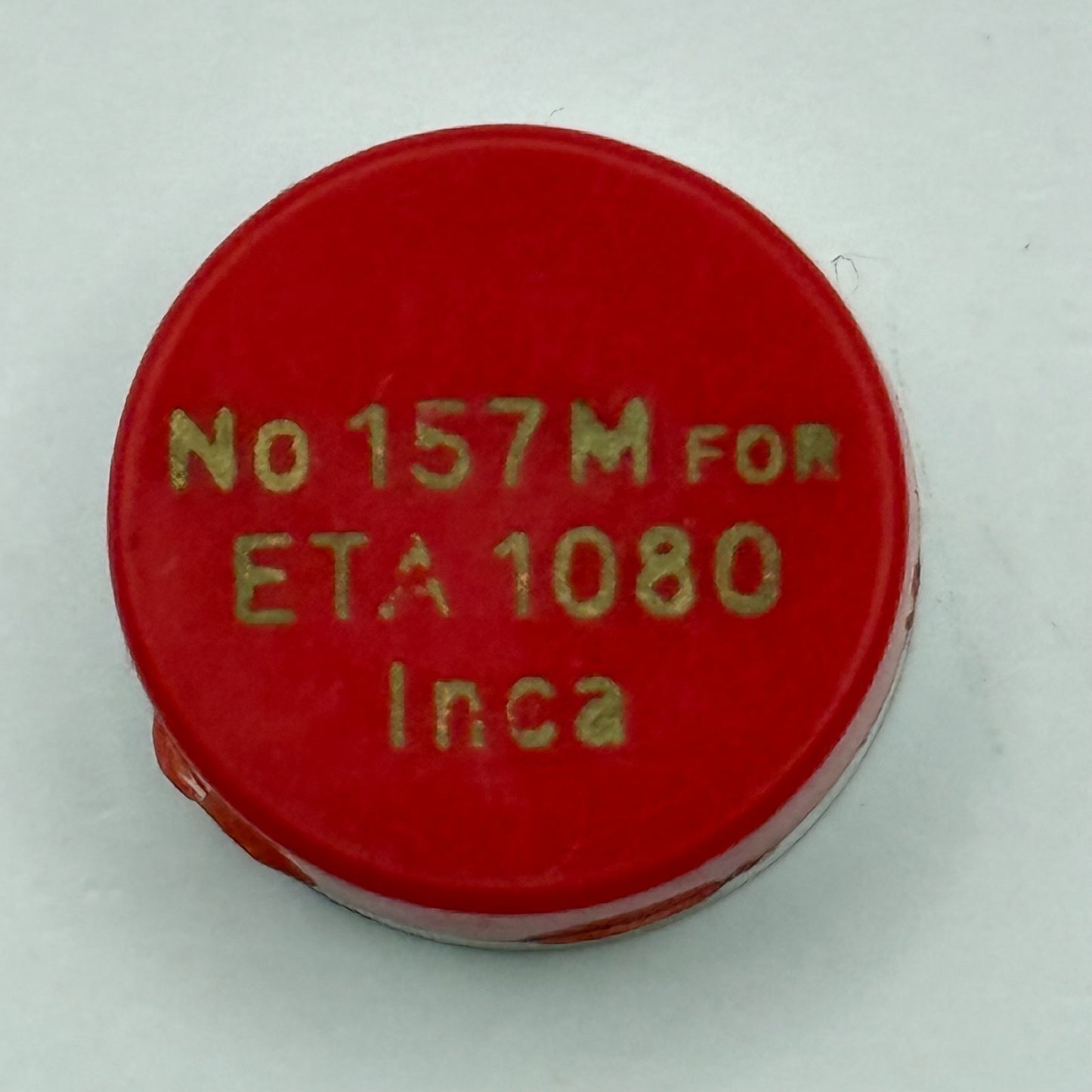 ETA 1080 Balance Wheel Complete And Spring Inca 157 M Watch Movement Parts NOS