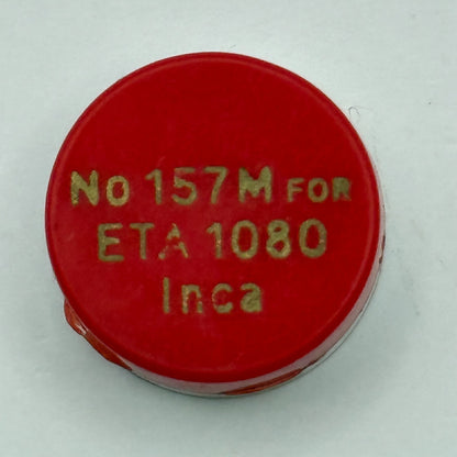 ETA 1080 Balance Wheel Complete And Spring Inca 157 M Watch Movement Parts NOS