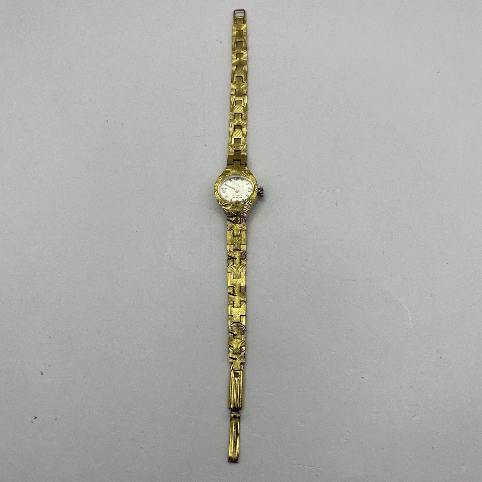 17mm Ladies J W Benson London FHF ST 69-21 Watch 6.7 Inches FOR PARTS TO RESTORE