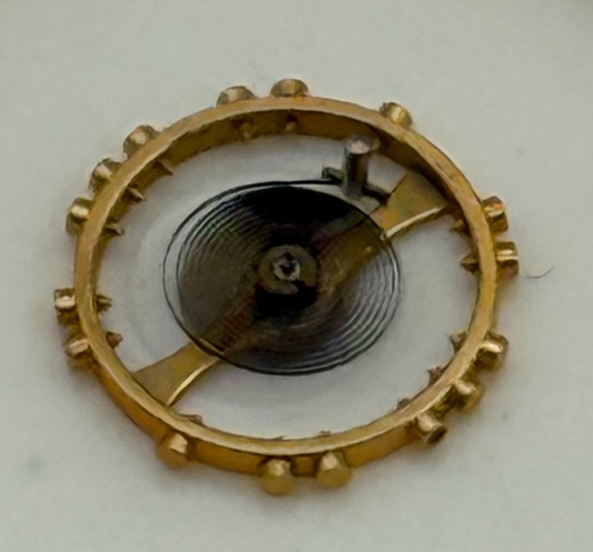 FEF 6620 Balance Wheel Complete And Spring 5½’’’ 1450 M Watch Movement Parts