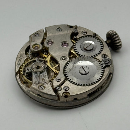 Depose 858 Patent 51482 Trench Watch Movement Manual Wind Vintage Parts 24.8mm
