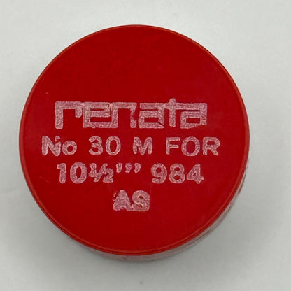 AS 984 Balance Complete 10 1/2''' Renata 30 M Watch Movement Parts Vintage NOS