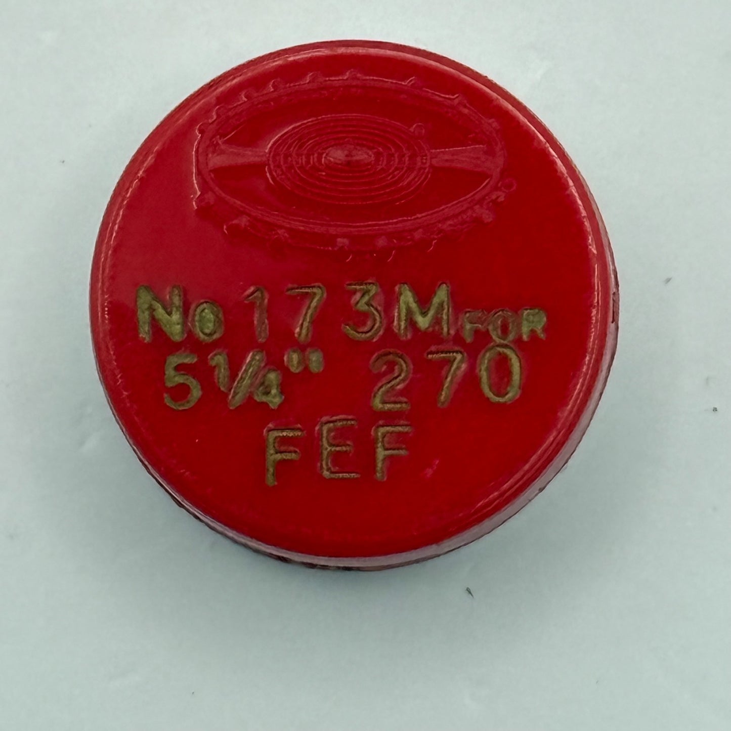 FEF 270 Balance Complete 5 1/4''' Renata 173 M Watch Movement Parts DAMAGED