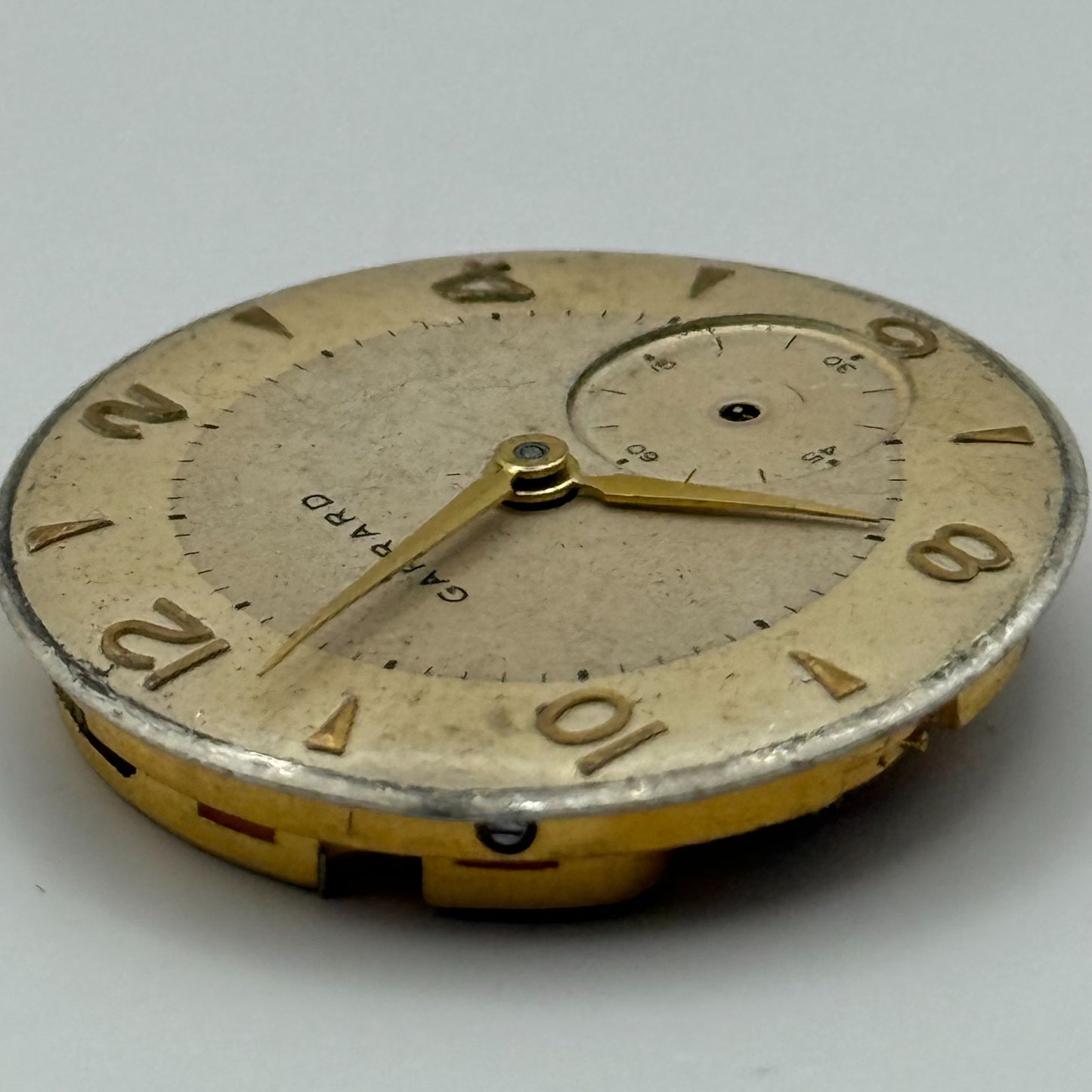 Smiths De Luxe Garrard 18 Jewels Watch Movement Manual Wind Vintage Parts 26.8mm