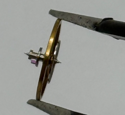 BFG 927-21 Balance Wheel Complete And Spring  1892 M Watch Movement Parts NOS