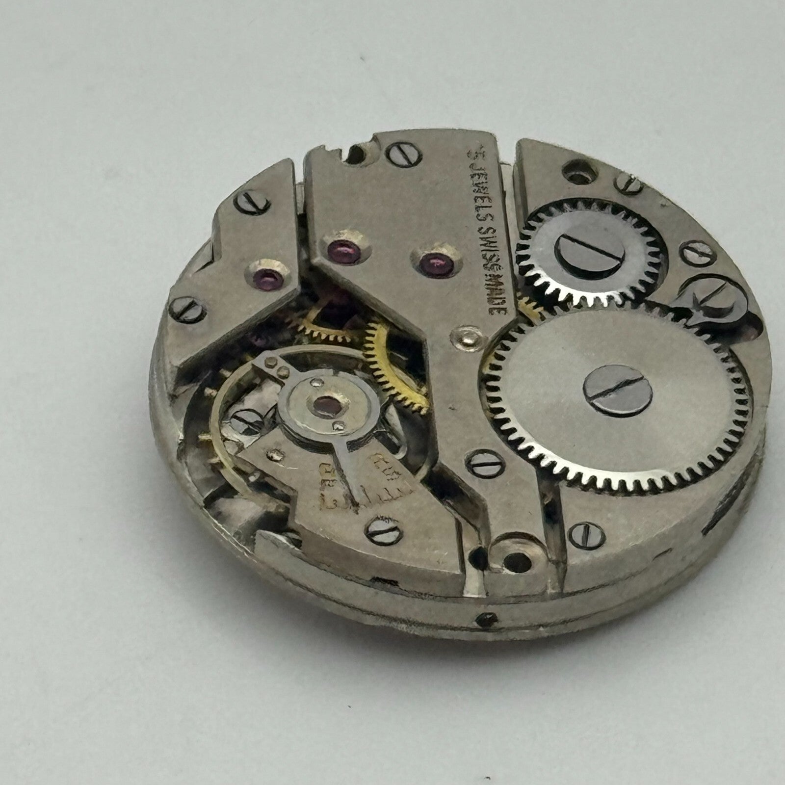 23.6mm Arogno A 150 Manual Wind 15 Jewels Vintage Swiss Watch Movement PARTS