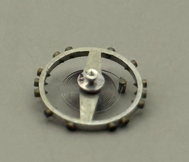 ETA 761 Balance Wheel Complete And Spring 5¼’’’ 145 M Watch Movement Parts NOS
