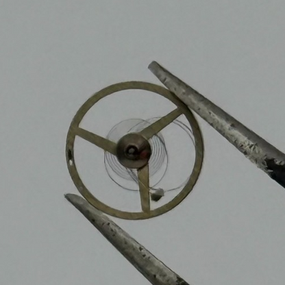 AS 1977-2 Inca Balance Wheel Complete And Spring 1831 M Watch Movement Parts NOS