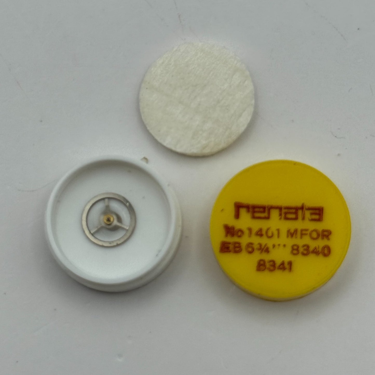 EB 8340 8341 Balance Wheel Complete And Spring 6¾’’’ 1401 M Watch Movement Parts