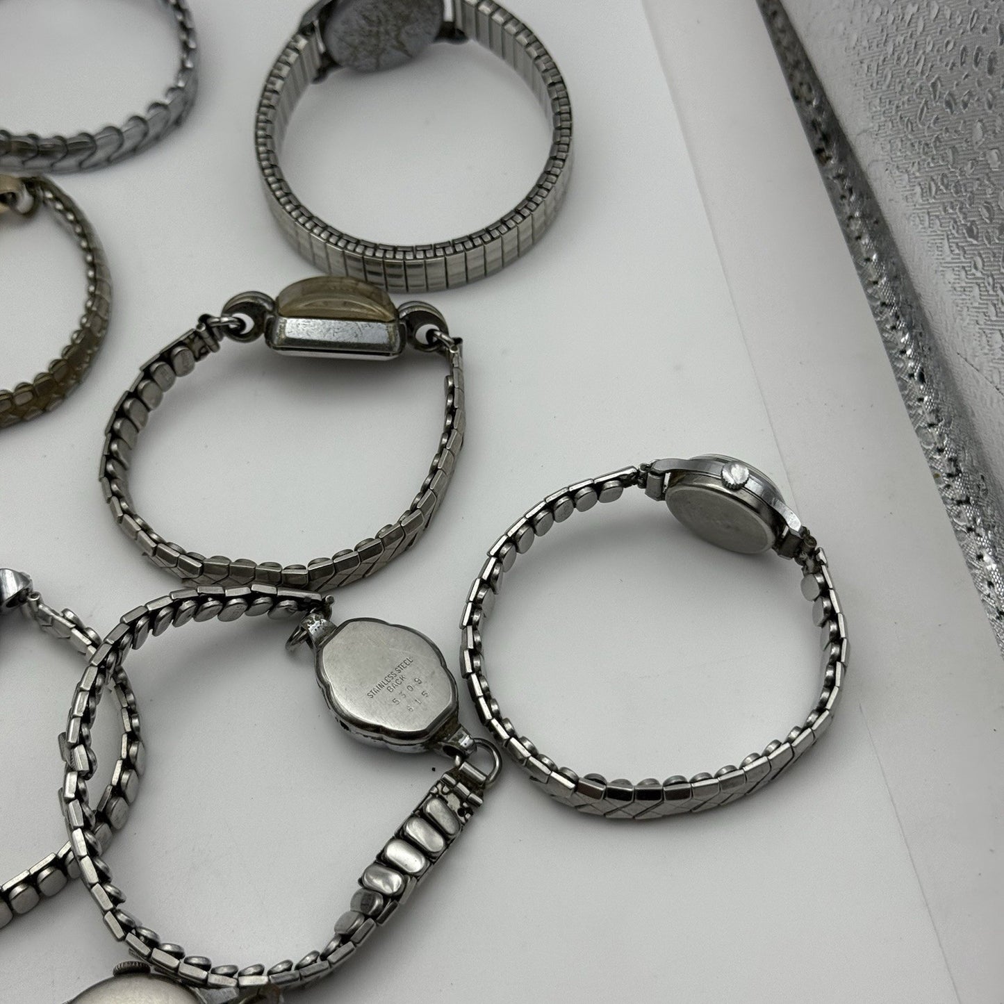 Bundle Of Ladies Vintage Manual Wind Wristwatches Joblot PARTS REPAIR SPARES